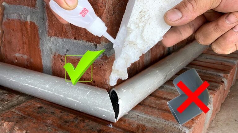 Dieser geniale Trick verbindet PVC- und PPRC-Rohre ohne teure Adapter…