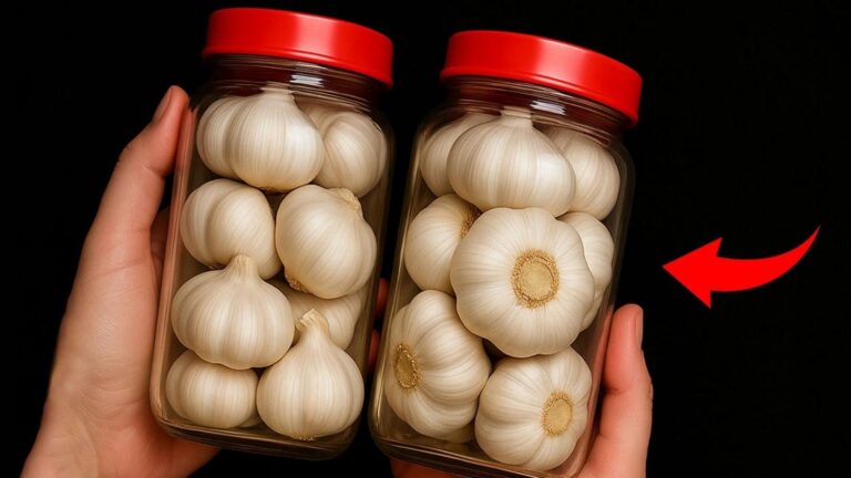Ein einfacher Trick, um frischen Knoblauch ein ganzes Jahr lang frisch zu halten …