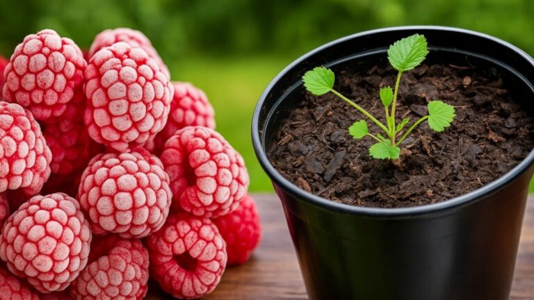 Dieser vergessene Trick verwandelt gefrorene Himbeeren in deinen eigenen Fruchtraum…