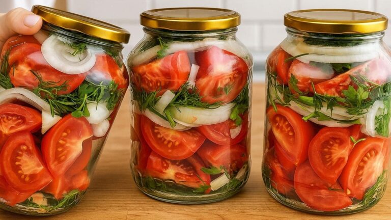 Eine ganz einfache Idee, um Tomaten jahrelang frisch zu genießen …