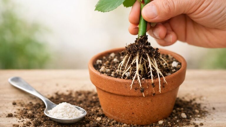 1 Löffel dieses natürlichen Inhaltsstoffs für perfekte Rosenschnitten