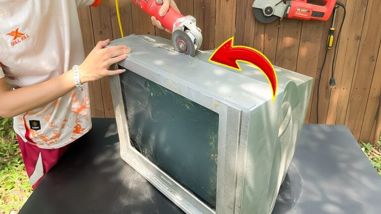 So verdienst du 250 Euro mit dem Umbau alter Fernseher! Entdecke die besten Ideen.
