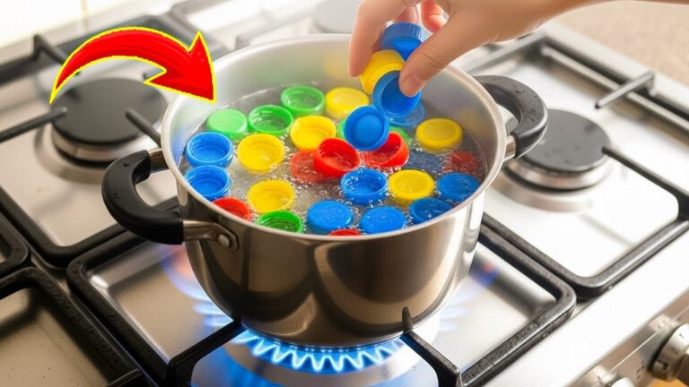 Boilie 7 Plastikflaschenverschlüsse und verdiene Geld mit dieser genialen Idee!