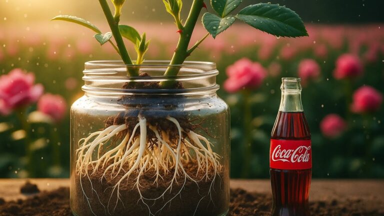 So pflegen Sie Ihre Rosen: 3 Tipps für Wurzeln wie nie zuvor mit Coca-Cola und Honig!
