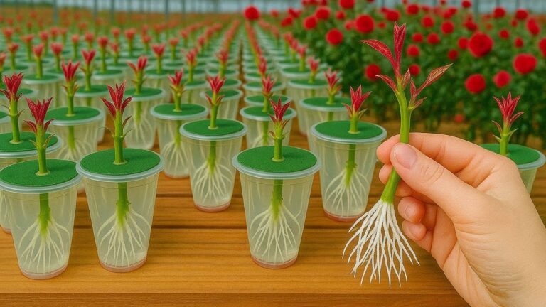 5 geniale Tricks für Rosenschnittlinge, die über Nacht Wurzeln schlagen!