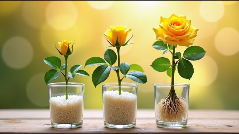 6 einfache Schritte: Rosenstamm in Reis stecken und über Nacht Wurzeln schlagen!