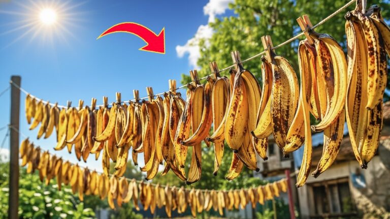 Entdecke 5 überraschende Vorteile von getrockneten Bananenschalen für deinen Garten!