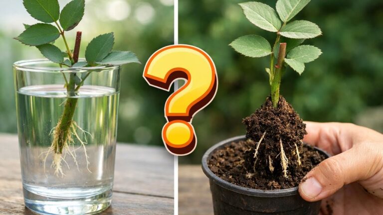 Rosen und Wasser: So wurzeln sie nach 21 Tagen – Das musst du wissen!