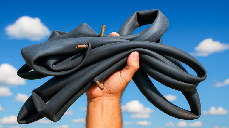 5 kreative Ideen, um alte Fahrradschläuche mit Öl zu recyceln!