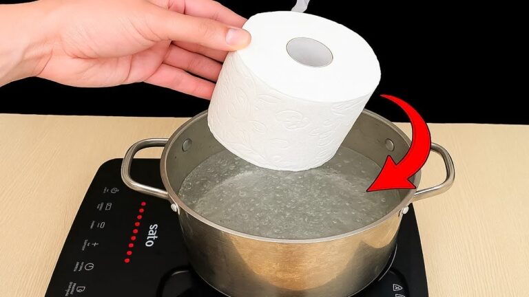 Entdecke 5 überraschende Tricks mit Toilettenpapier, die du nicht erwartet hättest!