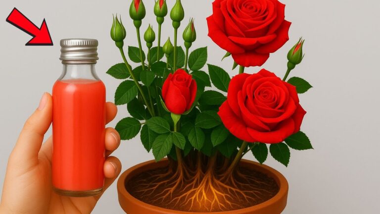 Schaffe mit dieser Methode 1000 Wurzeln und Blumen für deine Rosenpflanzen!
