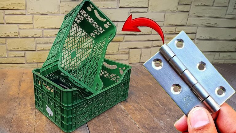 Verwandle 5 Plastikfrüchtekisten in coole Dekoideen – so einfach geht’s!