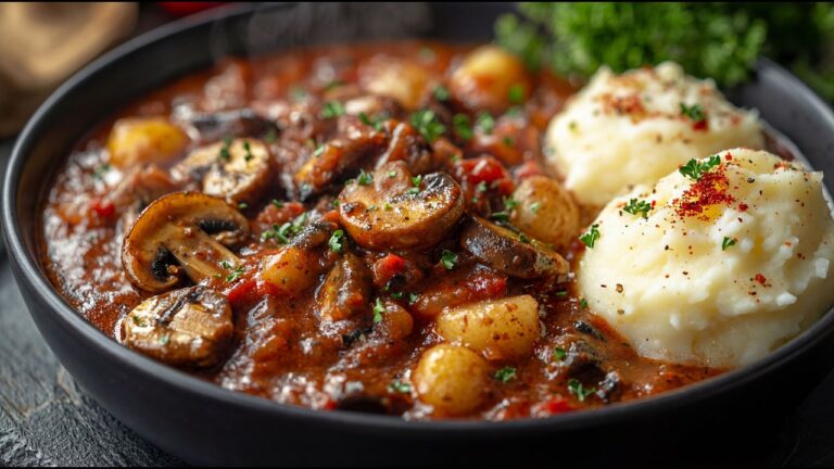 10 Gründe, warum du dieses köstliche Pilz-Gulasch unbedingt probieren musst!