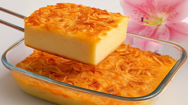 5-Minuten Rezept für gesundes Apfel-Bananen-Kuchen ohne Zucker und Mehl!