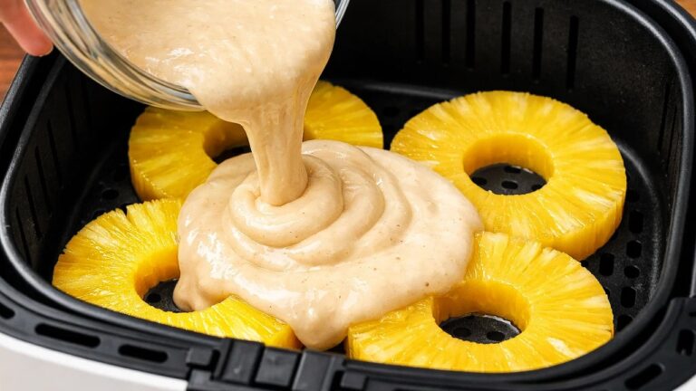5 geniale Airfryer-Rezepte für Ananas, die du sofort ausprobieren musst! 🍍✨
