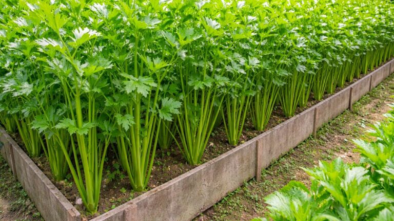 5 einfache Schritte für frischen Sellerie im Garten anbauen