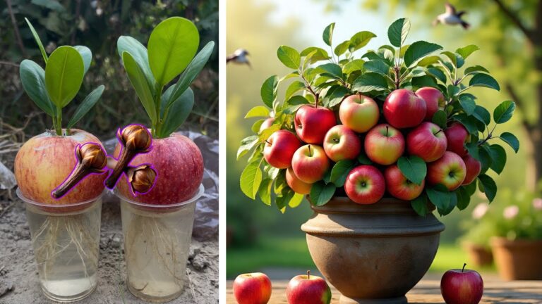 So züchtest du in 5 Schritten einen Apfelbaum aus einem Apfel! Entdecke das Clove-Experiment!
