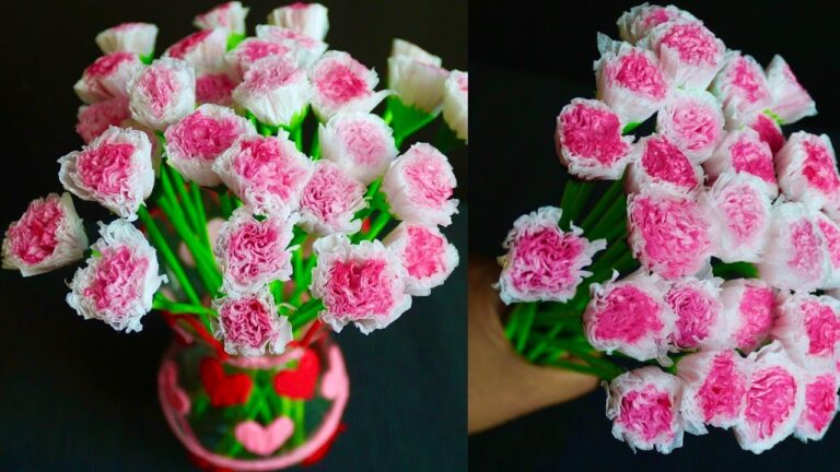 10 kreative Ideen für wunderschöne Tissue-Papierblumen, die begeistern!