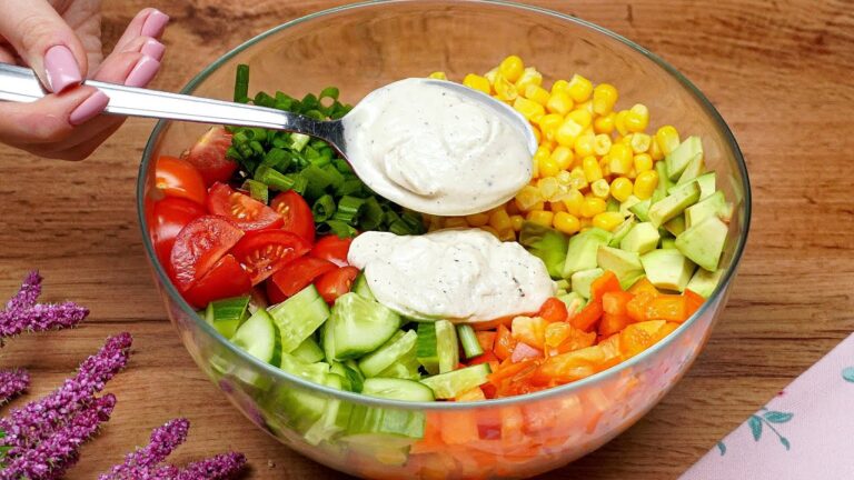 10 Gründe, warum du diesen Avocadosalat mit hausgemachter Mayonnaise lieben wirst!