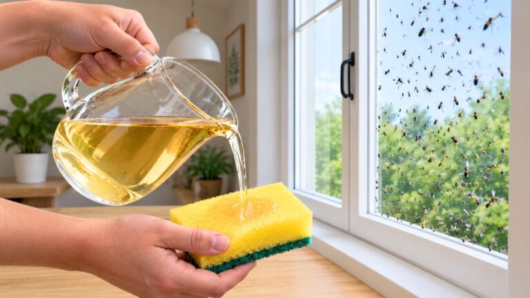 Gold wert für deine Fenster! Sie glänzen länger und Insekten bleiben eher draußen