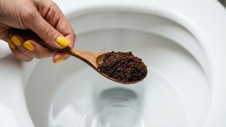 Nur ein Löffel Kaffee reicht aus, um deine Toilette zu verwandeln