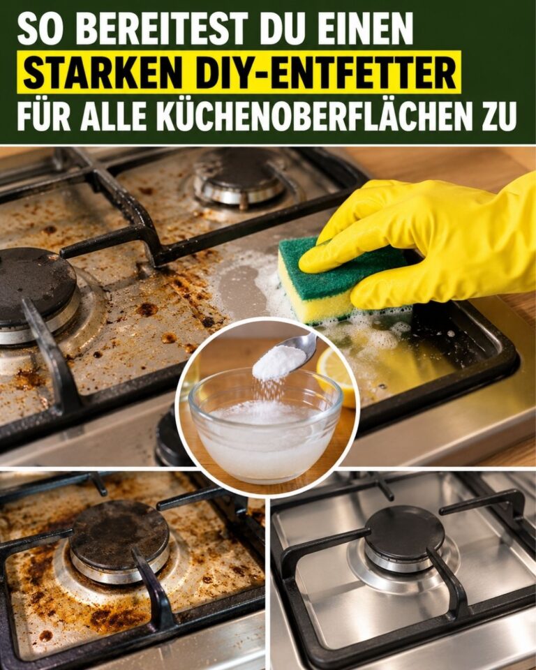 So bereitest du einen starken DIY-Entfetter für alle Küchenoberflächen zu