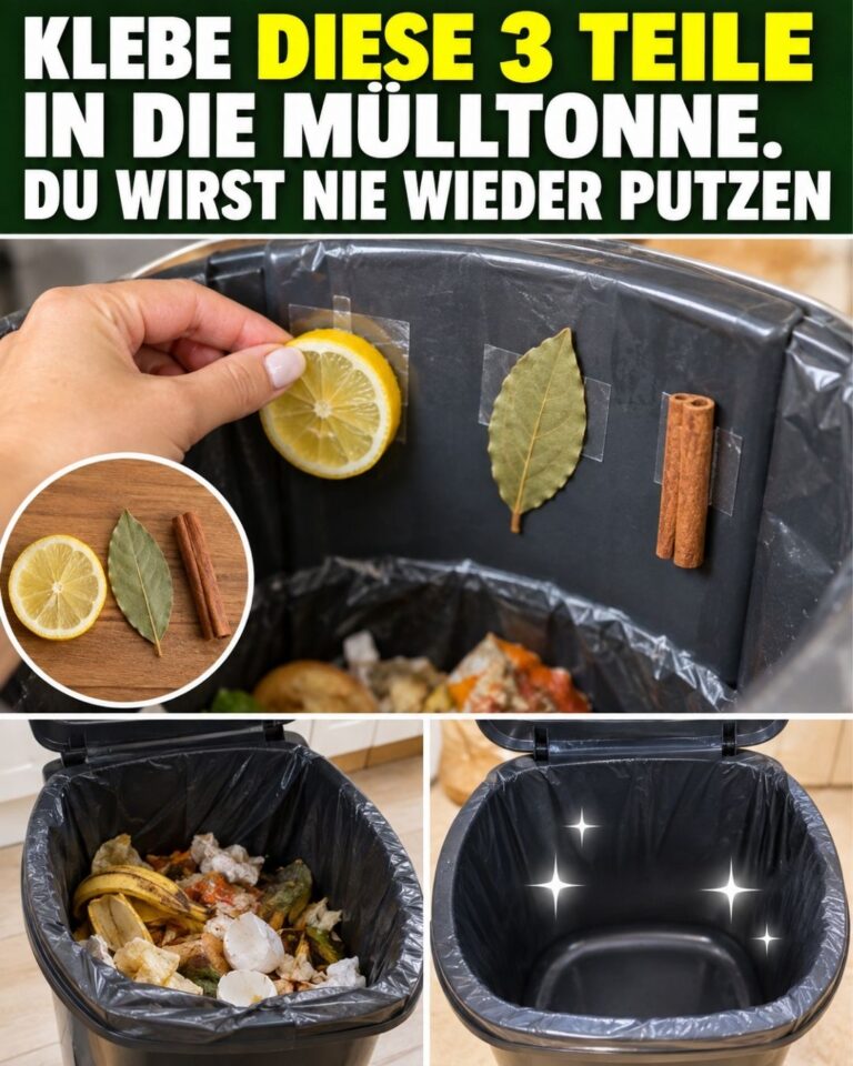 Klebe DIESE 3 Teile in die Mülltonne. Du wirst nie wieder putzen