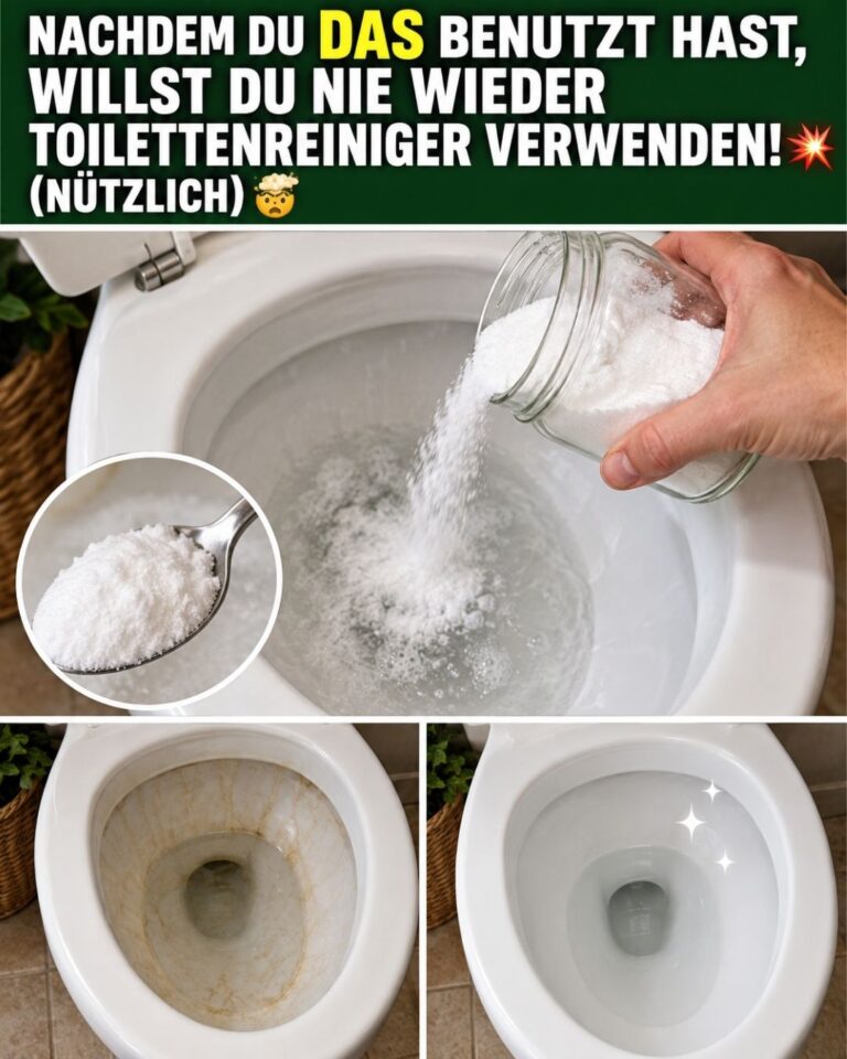 Nachdem du DAS benutzt hast, willst du NIE WIEDER Toilettenreiniger verwenden!💥(NÜTZLICH)🤯