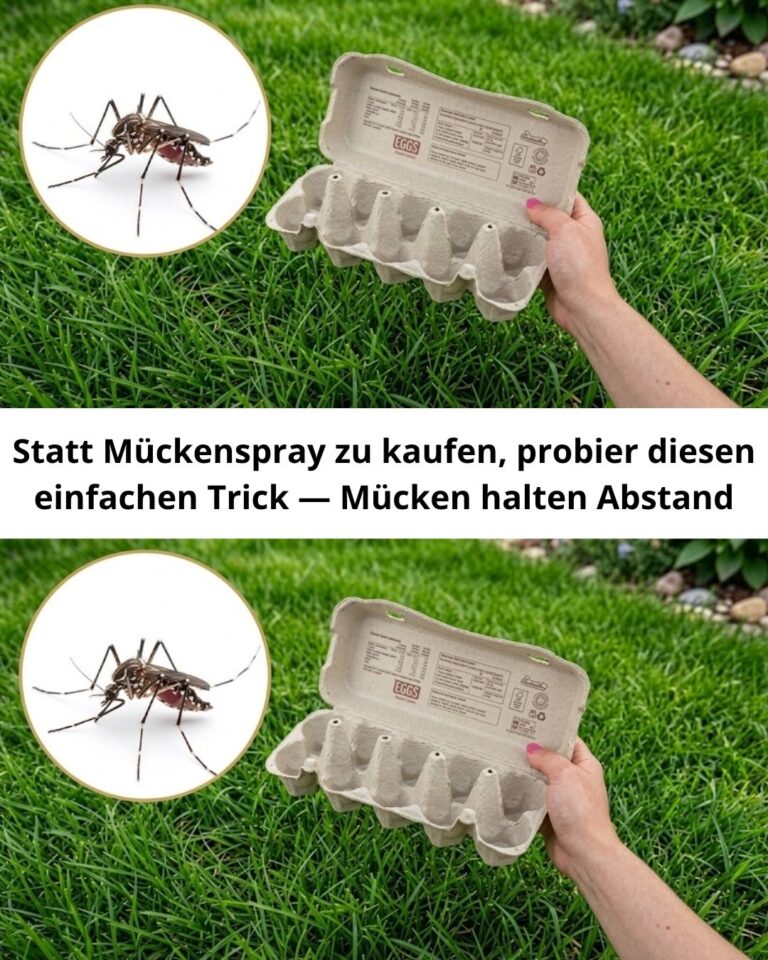 Statt Mückenspray zu kaufen, probier diesen einfachen Trick — Mücken halten Abstand