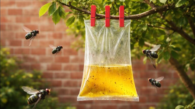 Fliegen verschwinden in 3 Sekunden! Die Lösung, auf die du gewartet hast!